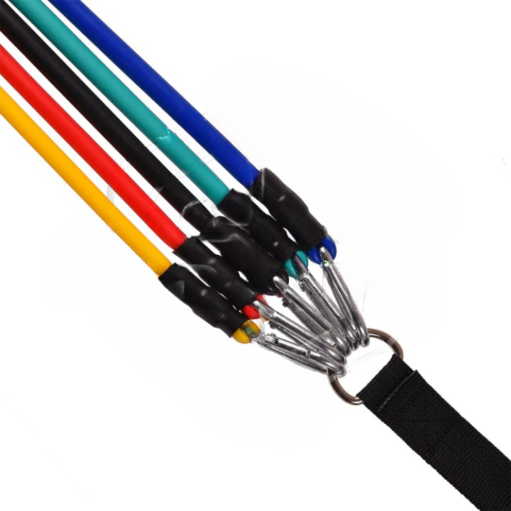 Smartcraft Resistance Bands Set Stretching And Workout Toning Tube Kit With Foam Handles (13 Years - Grown Ups)