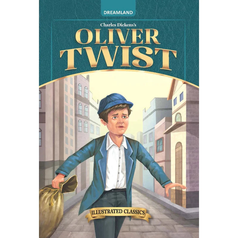 Oliver Twist- Illustrated Abridged Classics for Children with Practice Questions