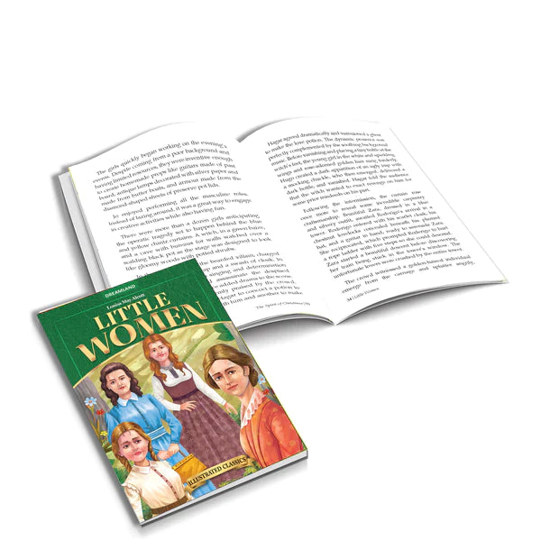 Little Woman- Illustrated Abridged Classics for Children with Practice Questions