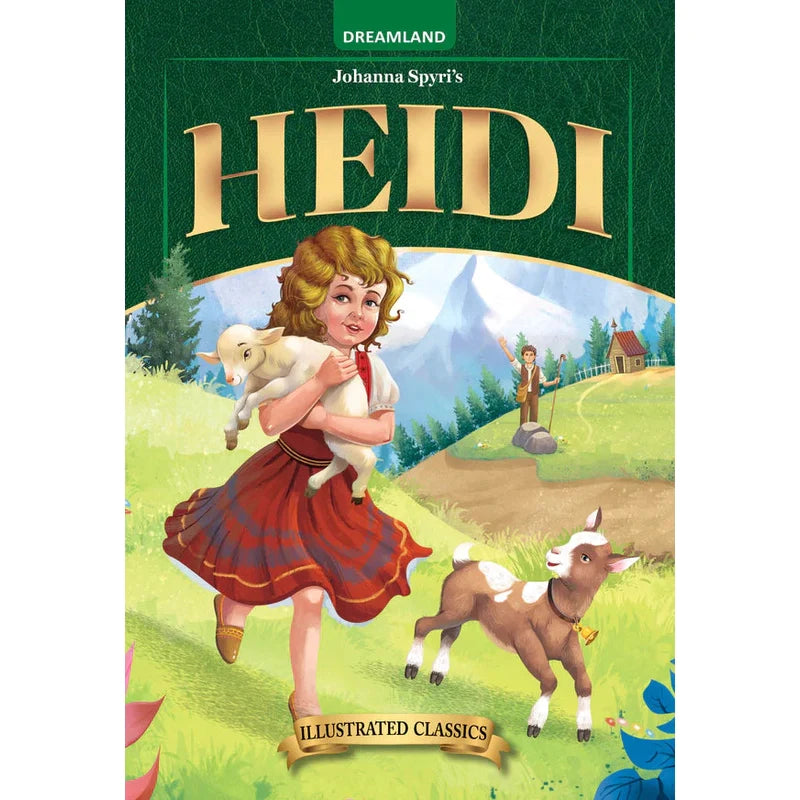 Heidi- Illustrated Abridged Classics for Children with Practice Questions