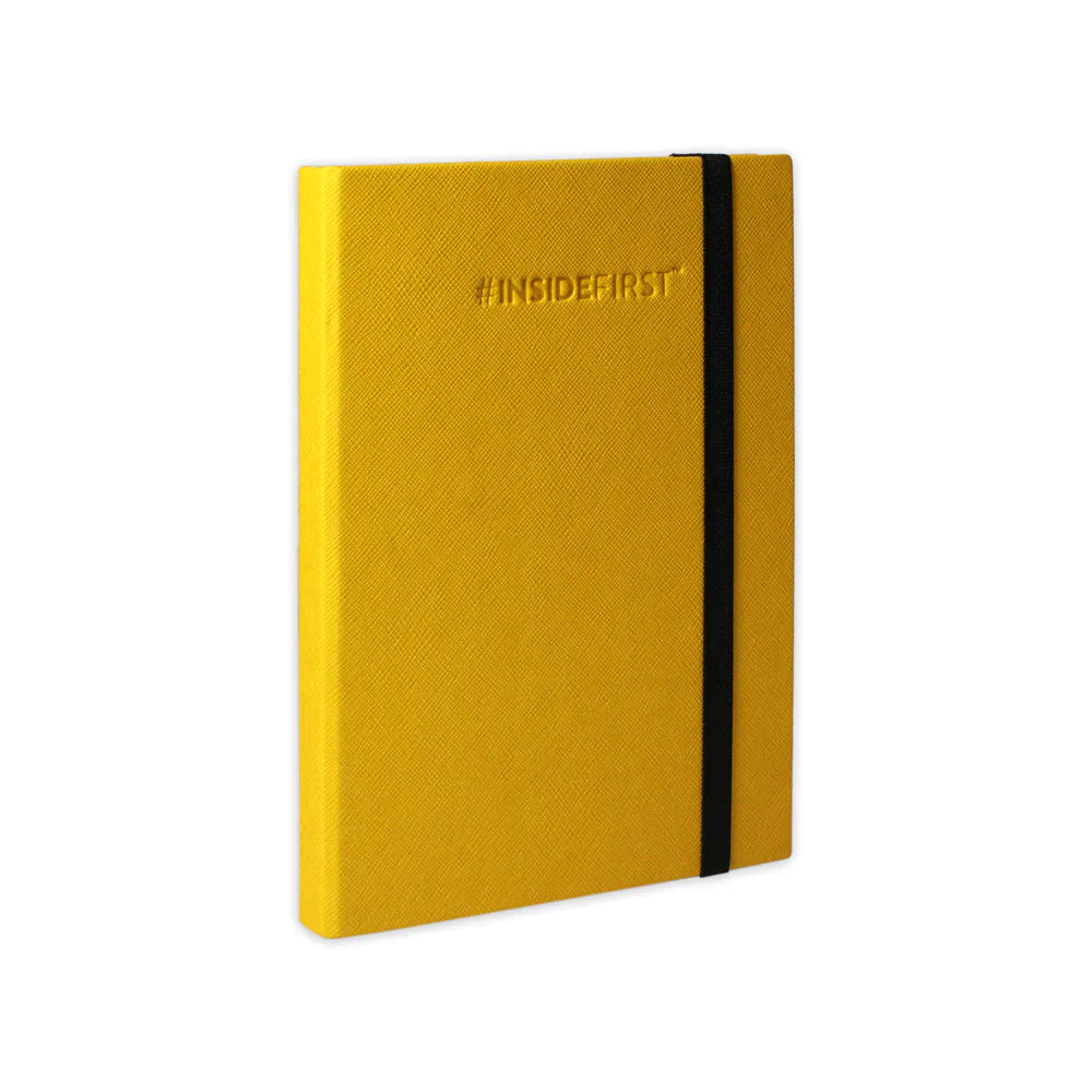 InsideFirst Journal, The Journal for Super Achievers, 34 Insights to Action (Peaceful Yellow)