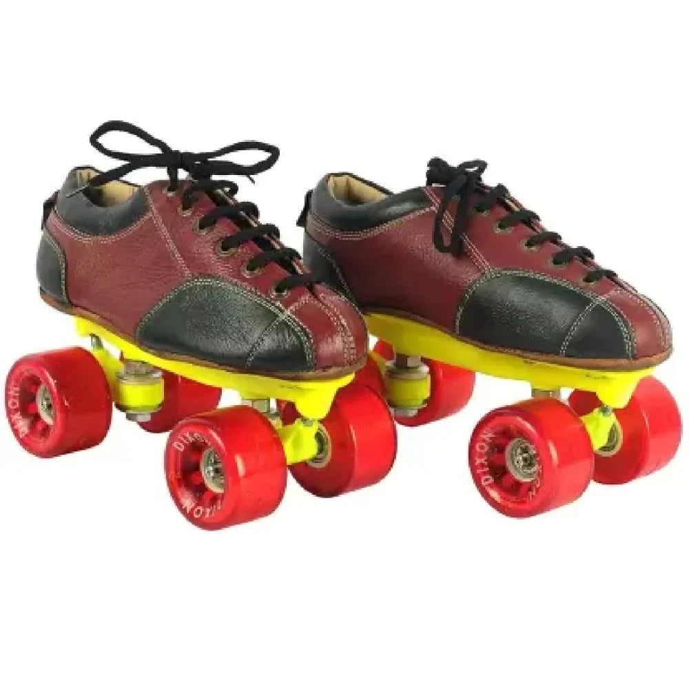 Quad Roller Shoes With Wheels Under Them Sepatu Skate Quad Speed