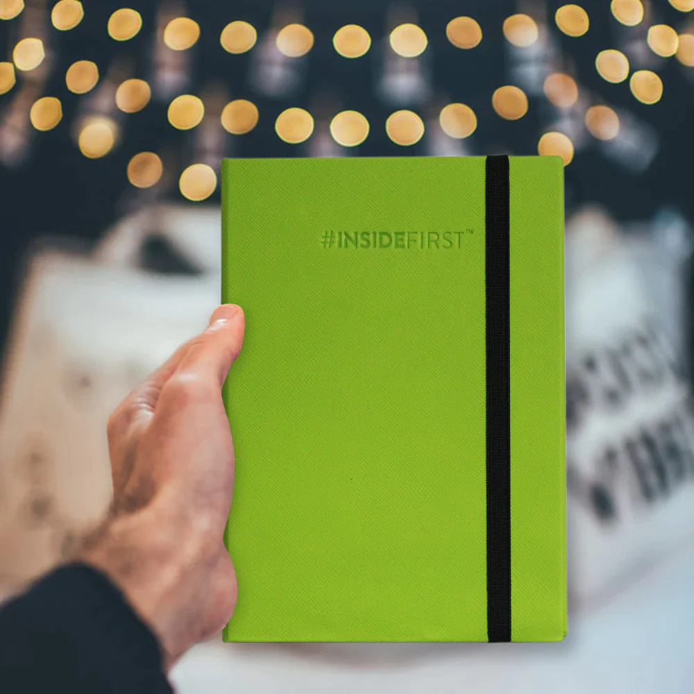 InsideFirst Journal, The Journal for Super Achievers, 34 Insights to Action Color (Profitable Green)