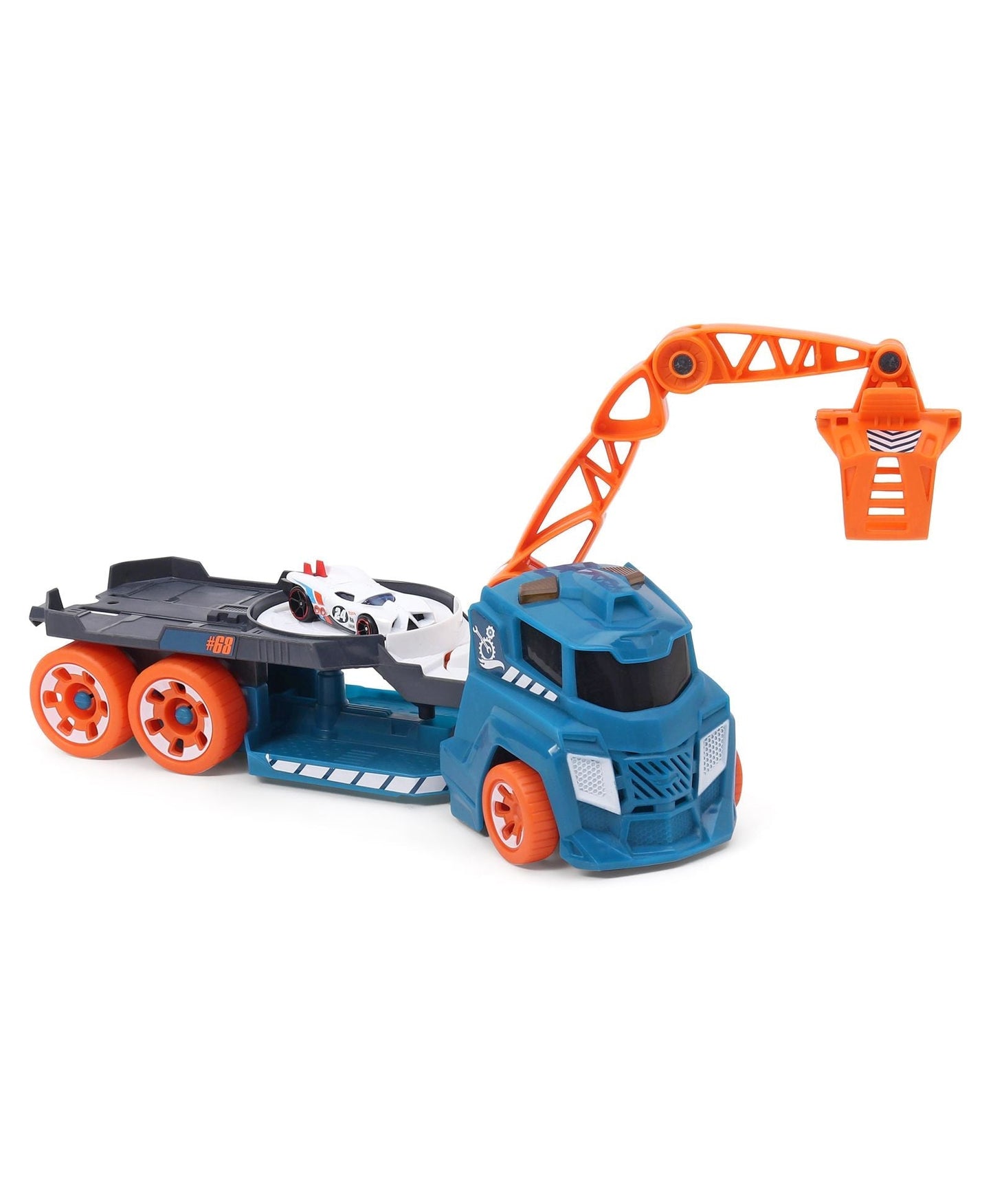 Hot Wheels Spinning Sound Crane Vehicle