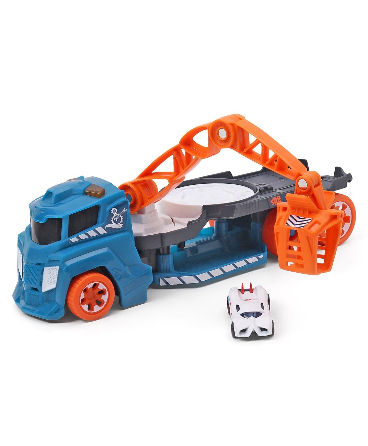 Hot Wheels Spinning Sound Crane Vehicle