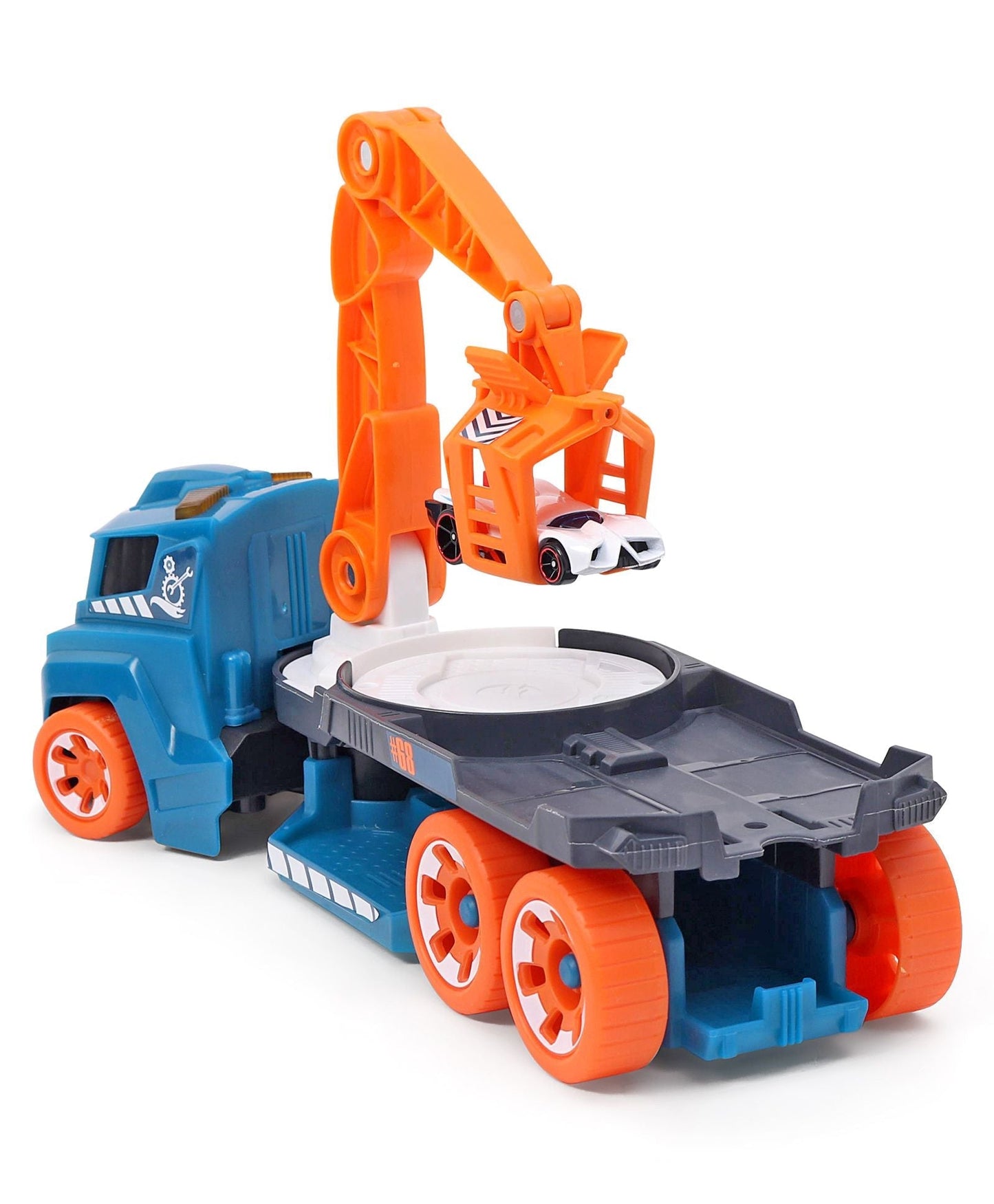 Hot Wheels Spinning Sound Crane Vehicle