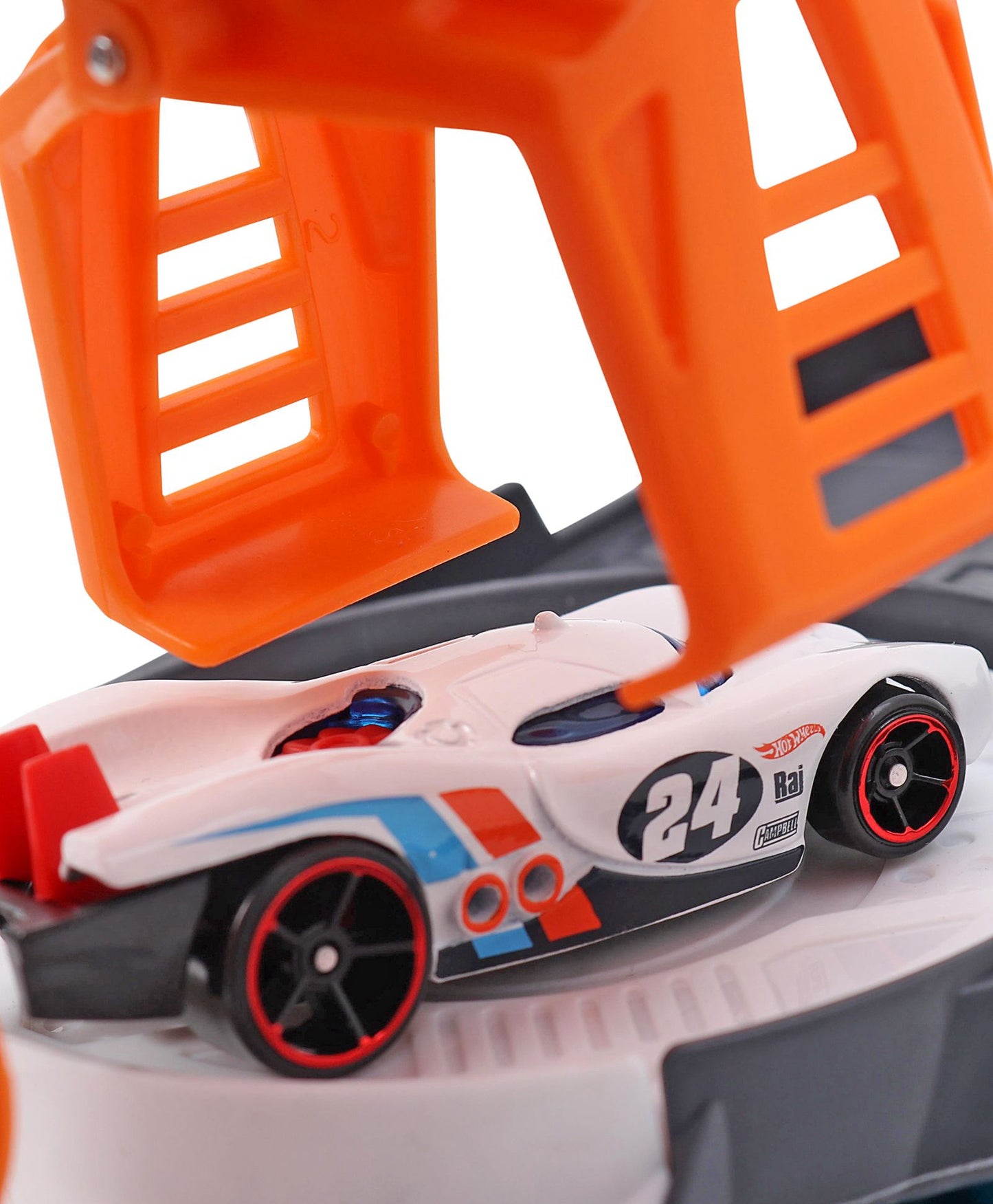 Hot Wheels Spinning Sound Crane Vehicle