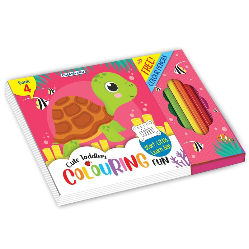 Cute Toddlers Colouring Fun Book - 4