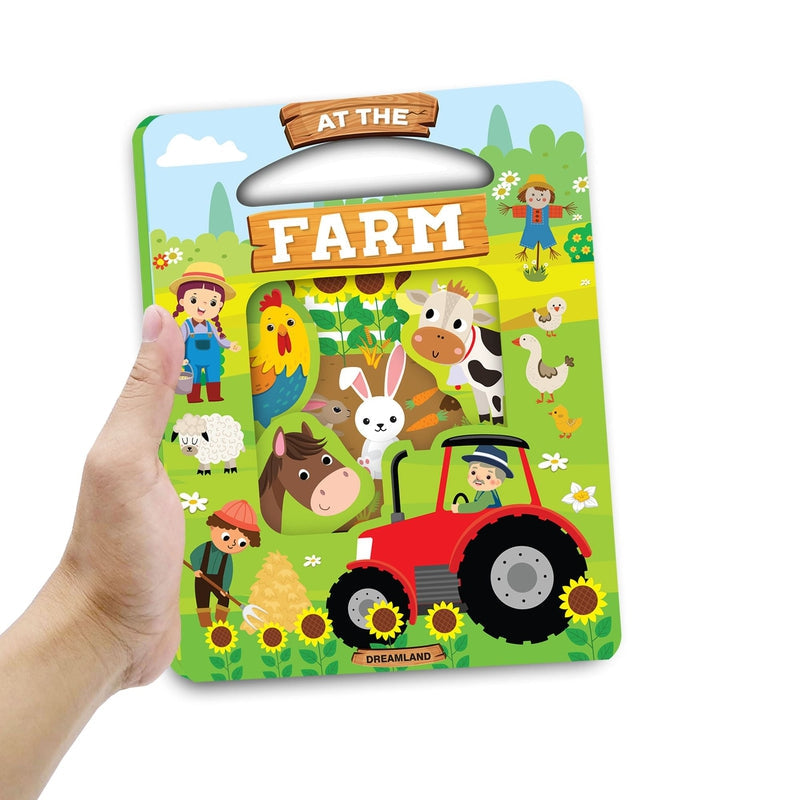 Window Cut Board Book - At the Farm