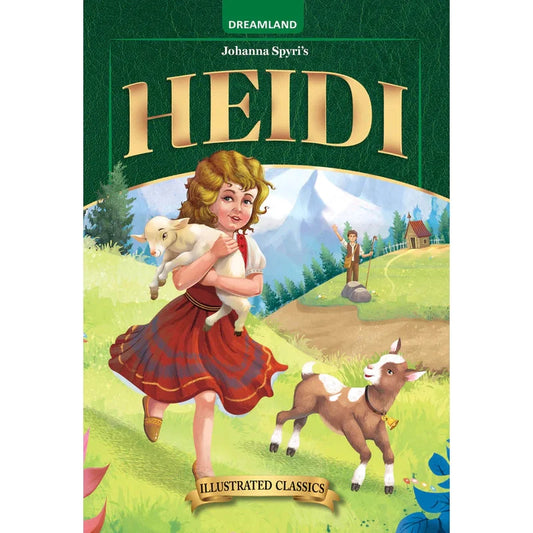 Heidi- Illustrated Abridged Classics for Children with Practice Questions