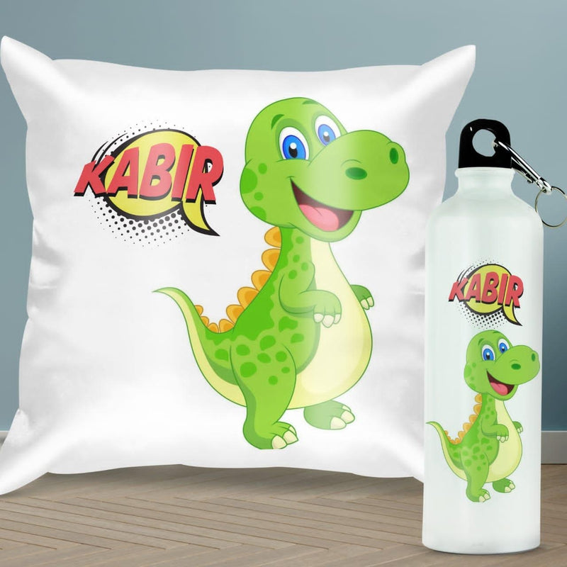 Personalised Cushion & Sipper Combo (Cod Not Available)