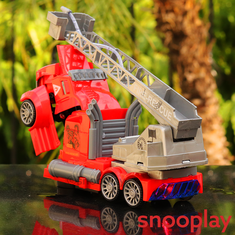 Deformation Fire Truck with Water Spray