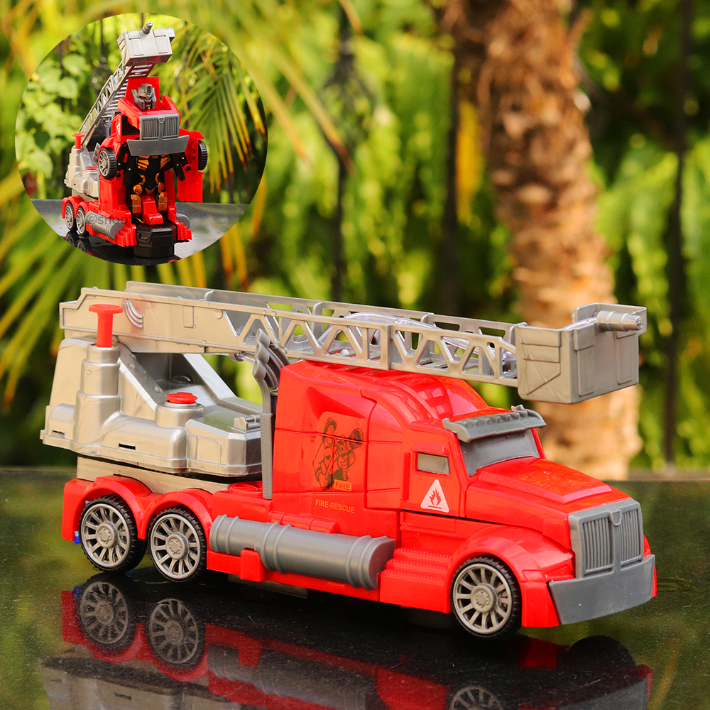 Deformation Fire Truck with Water Spray