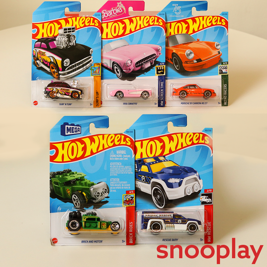 Hot Wheels Car Set of 5 [HW 47]