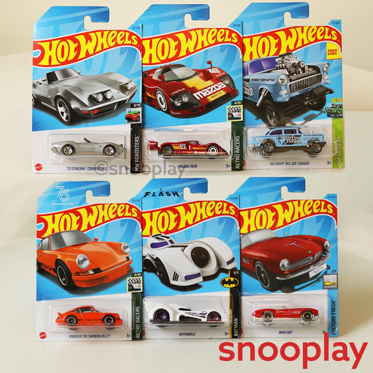 Hot Wheels Car Set of 6 [HW 37]