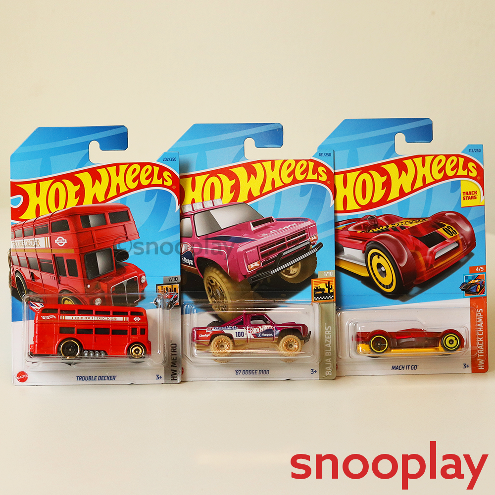 Hot Wheels Car Set of 6 [HW 39]