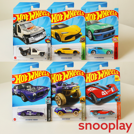 Hot Wheels Car Set of 6 [HW 41]