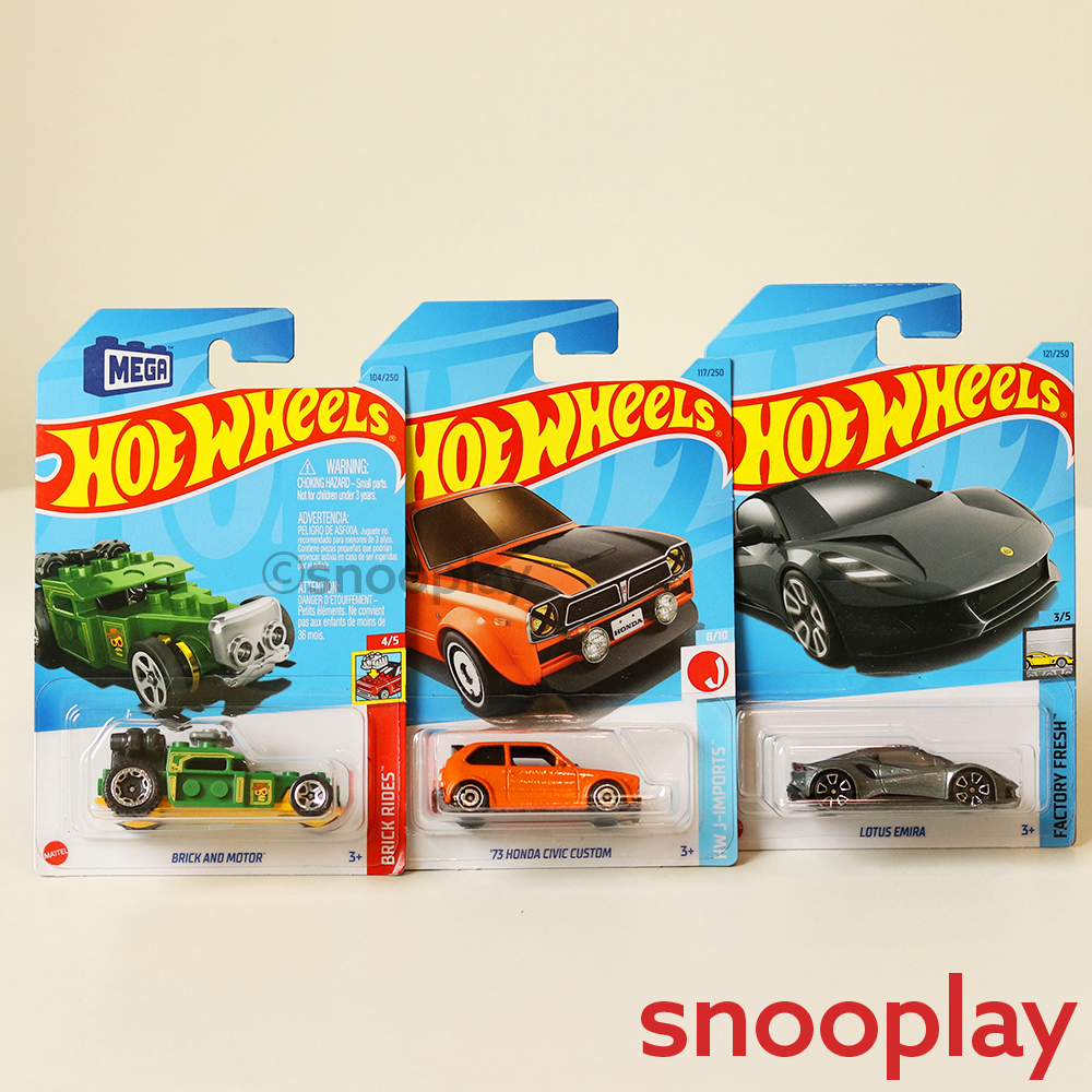 Hot Wheels Car Set of 6 [HW 45]