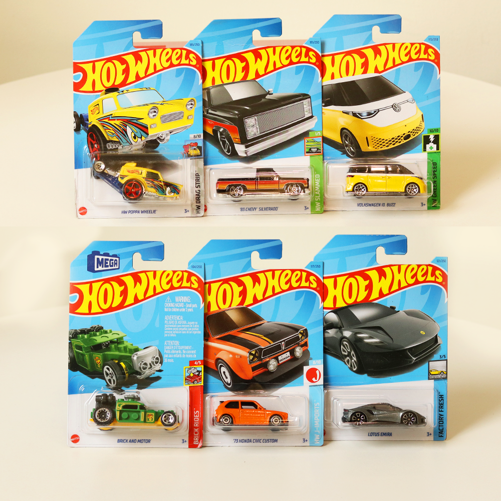 Hot Wheels Car Set of 6 [HW 45]