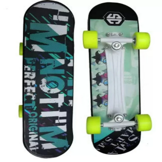Skateboard (I'M NOT PERFECT I'M ORIGINAL) - Specially Designed With A Pro Pattern (7 Years - Grown Ups)