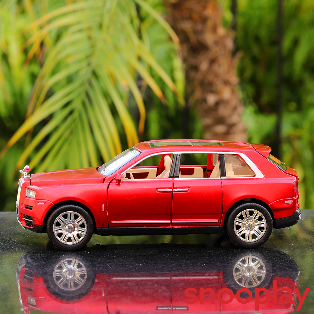 Rolls Royce Cullinan Diecast Car (2415) with Openable Parts, Lights and Sounds (Scale 1:24) - Assorted Colors