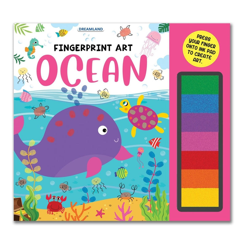 Fingerprint Art Books - Ocean