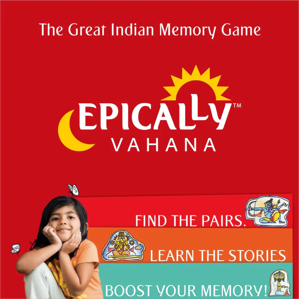 Epically Vahana, Memory Matching Game for Children Based on Mythological Animal Kingdom