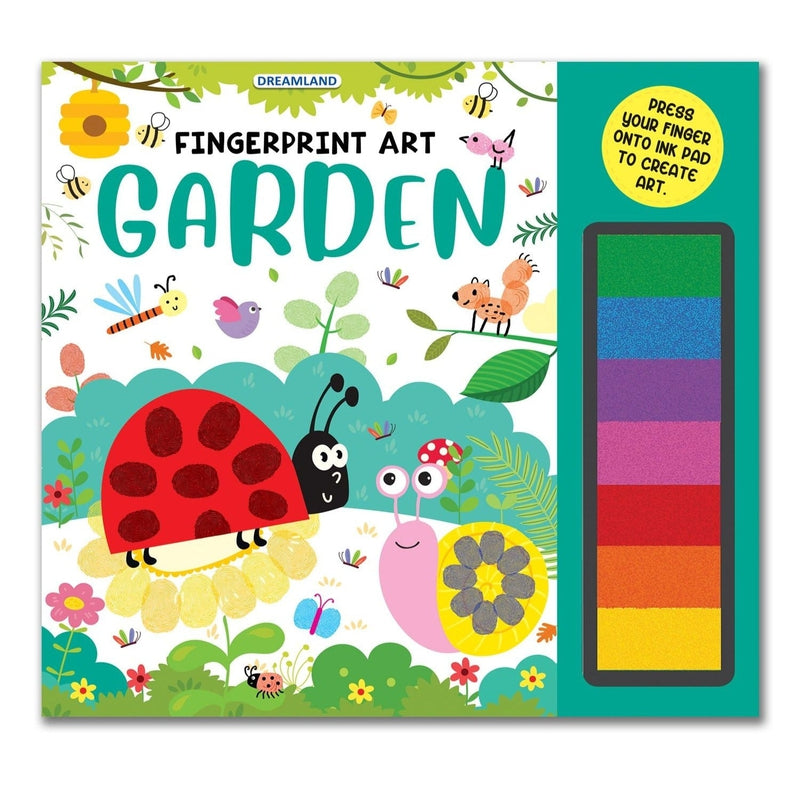 Fingerprint Art Books - Garden