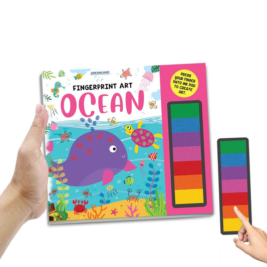 Fingerprint Art Books - Ocean