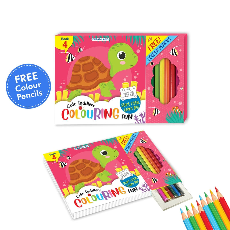 Cute Toddlers Colouring Fun Book - 4