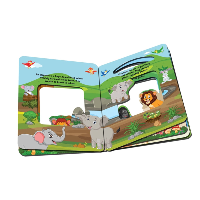 Window Cut Board Book - In the Jungle