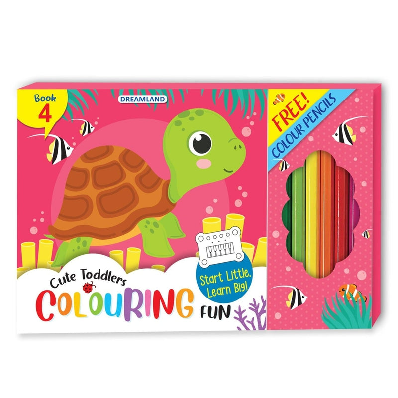 Cute Toddlers Colouring Fun Book - 4