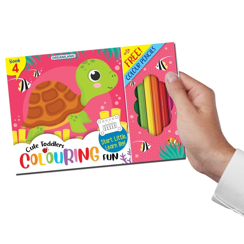 Cute Toddlers Colouring Fun Book - 4